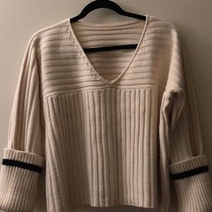 Korean White sweater